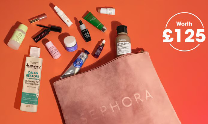 Sephora UK Party Favours Beauty Bag 2023