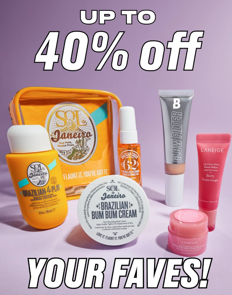 Up to 40% off selected at BEAUTY BAY