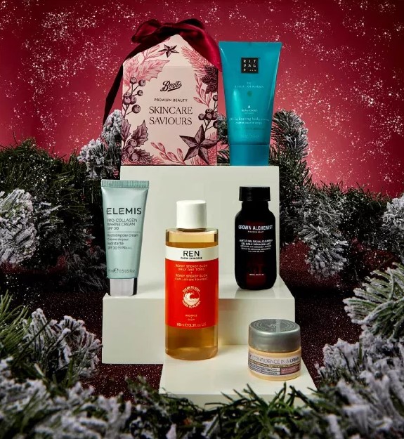 Boots Premium Beauty Christmas Bauble Skincare Saviours Limited Edition