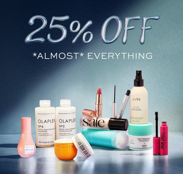 25% off sitewide at Cult Beauty