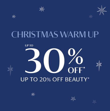Black Friday at Fenwick: Up to 30% off sitewide + Up to 20% off Beauty