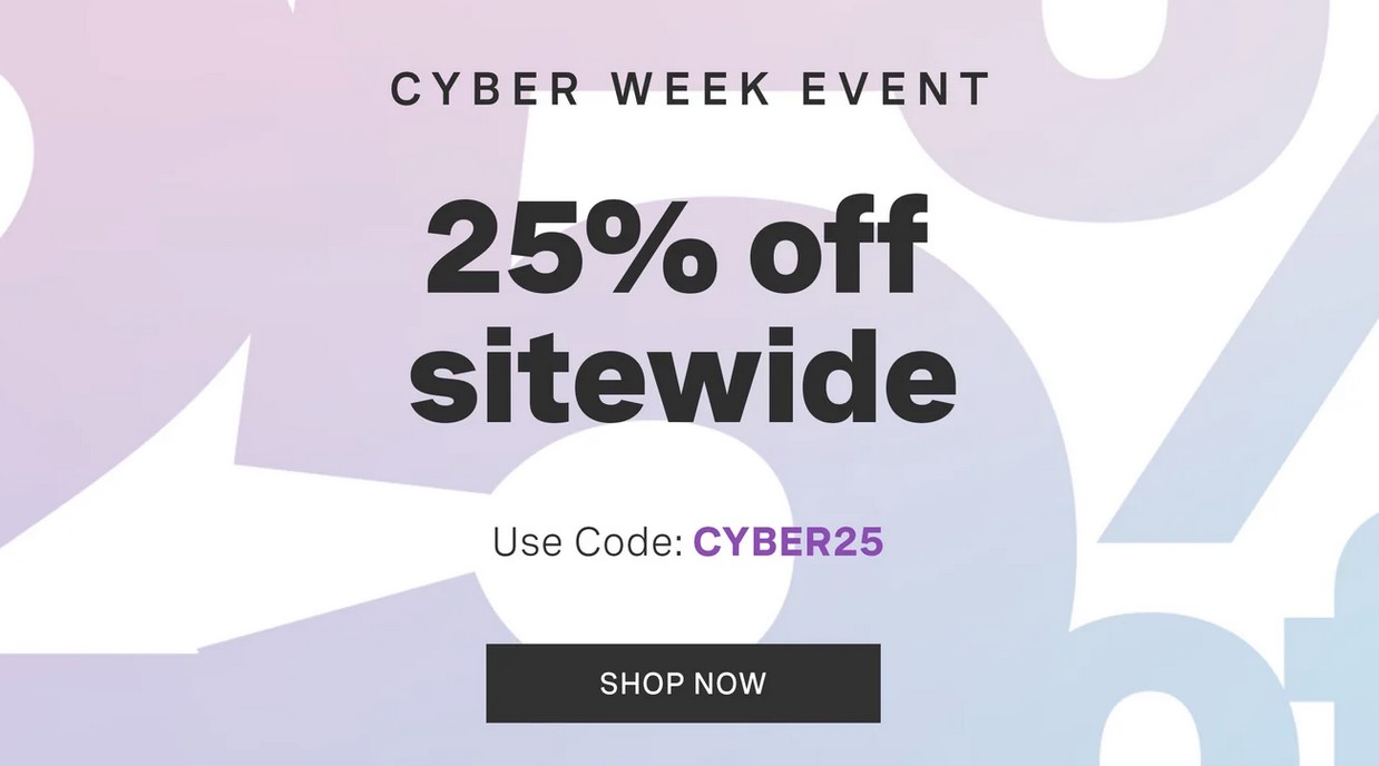 Black Friday at Kate Somerville: 25% off sitewide