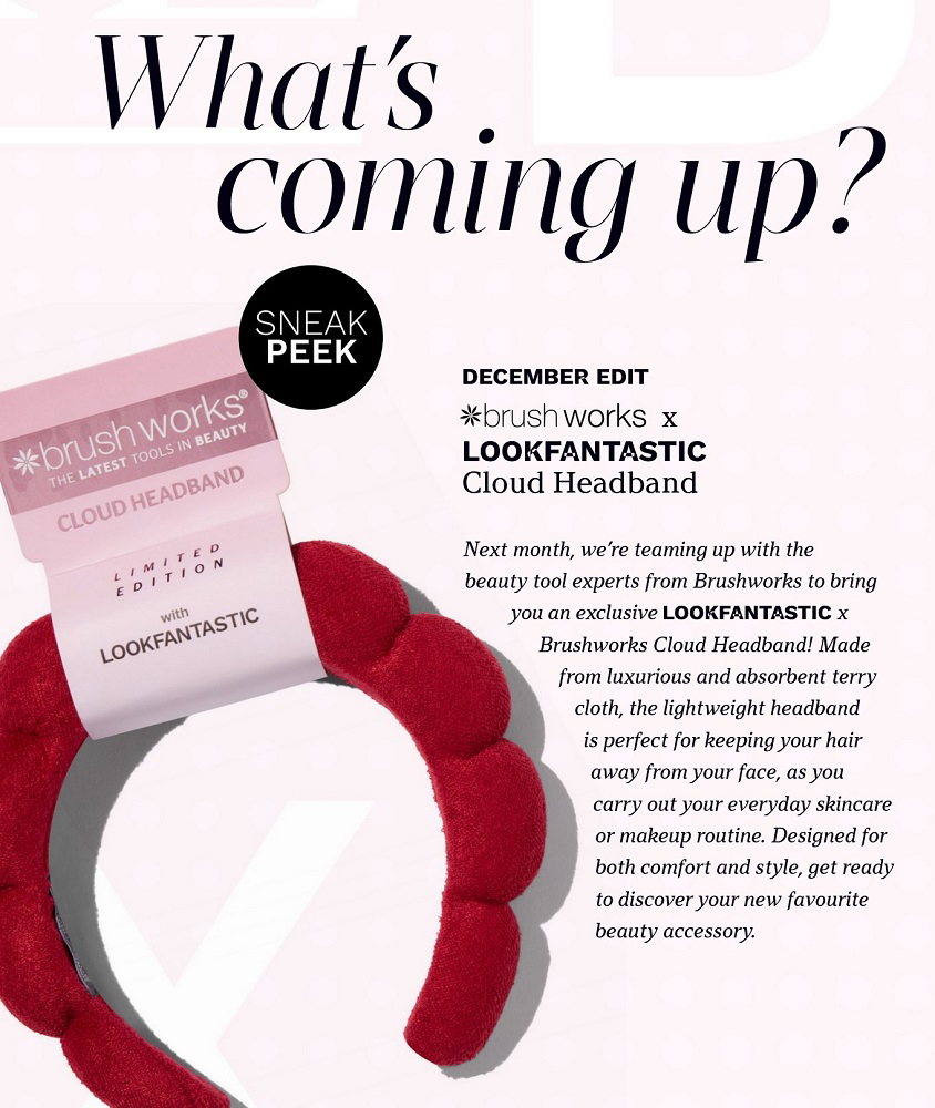 Brushworks Red Cloud Headband Brushworks Red Cloud Headband