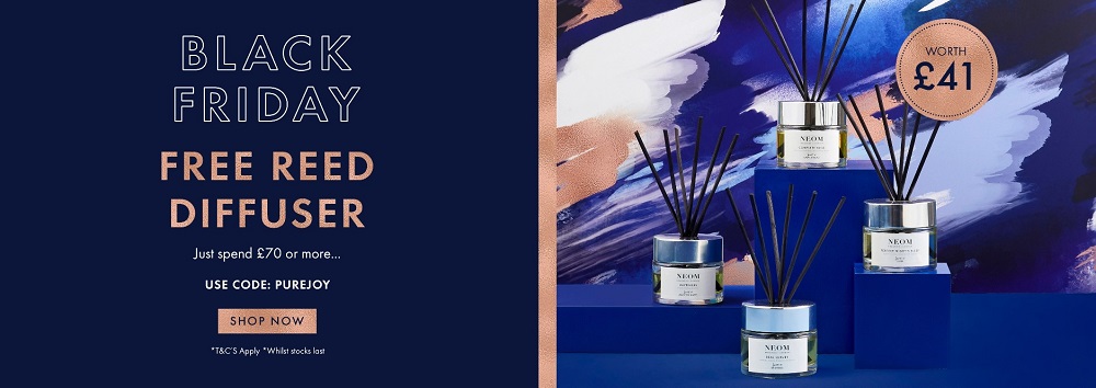 Free Reed Diffuser (worth £41) at NEOM when you spend £70