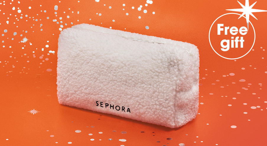 Receive a Free Sephora Beauty Pouch when you spend £100