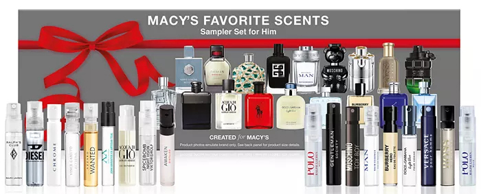 Macy's Favorite Scents Sampler Discovery Set For Him