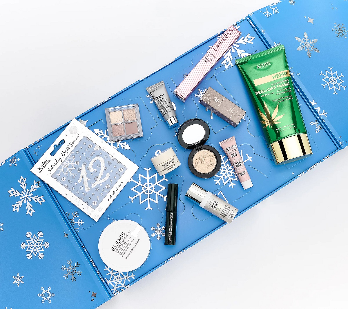 QVC Beauty TILI Try It, Love It 12pc Beauty Holiday Advent Calendar 2023 contents