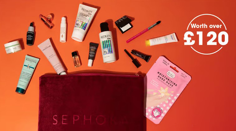 Sephora UK Self Care School Beauty Bag 2023