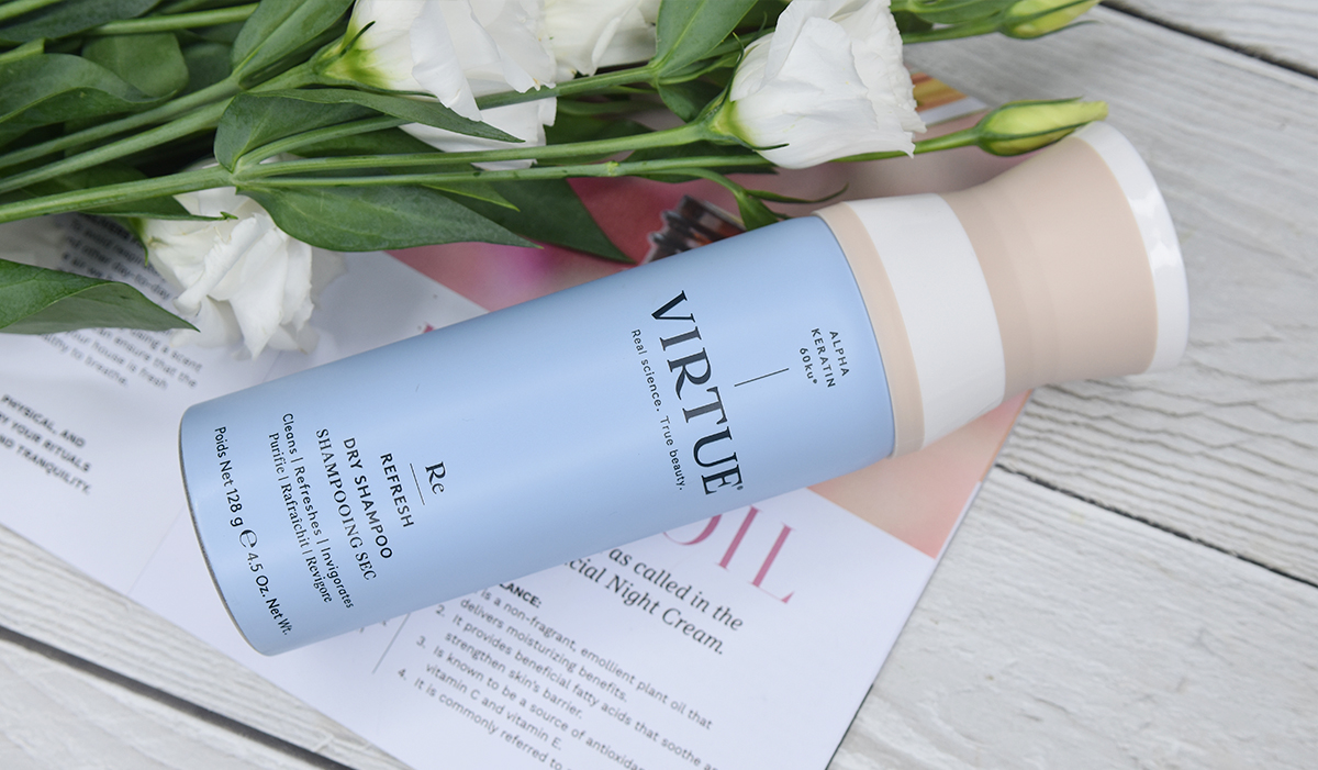Virtue Healthy Hair Refresh Dry Shampoo review