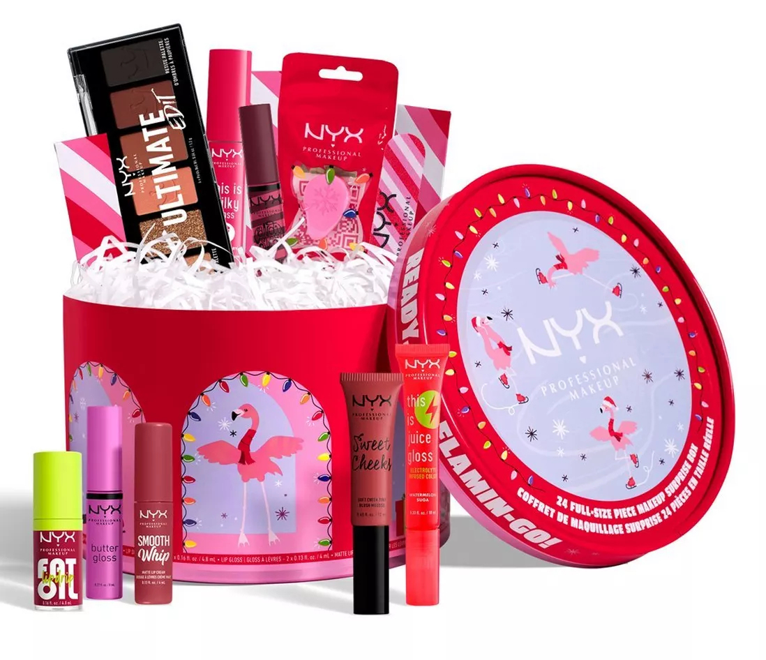 30% off NYX Fa. La. La. La. Land Ready Set Flamin-go 24 Full-Sized Makeup Surprise Box