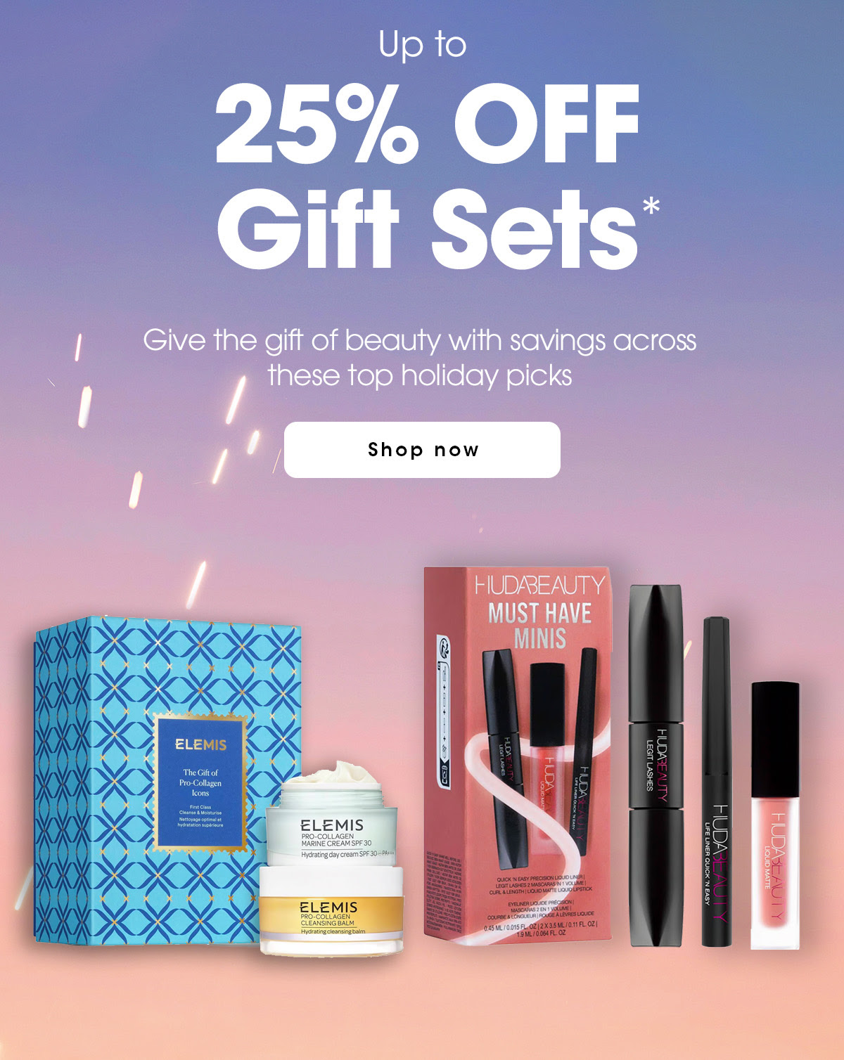 Up to 25% off selected Gift Sets at Sephora UK