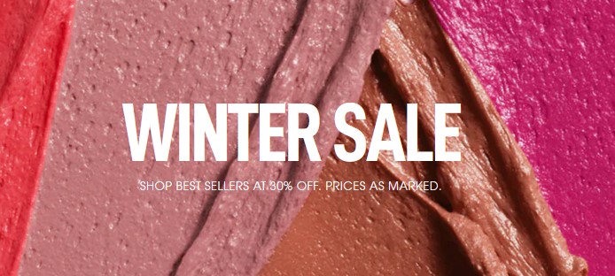 30% off Winter Sale at bareMinerals