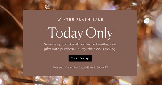 Up to 50% off Beautylish Winter Flash Sale
