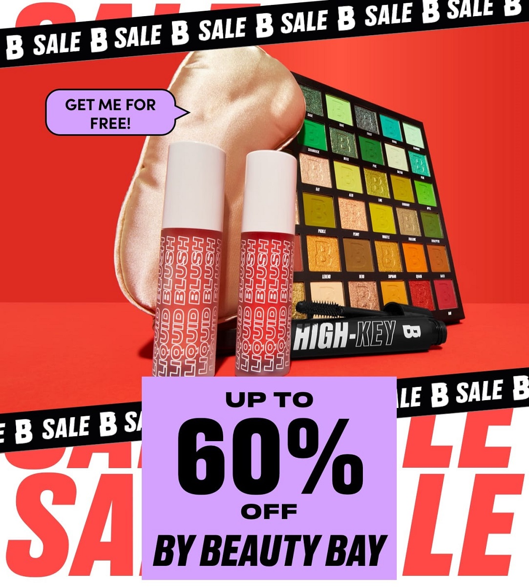Up to 60% off By BEAUTY BAY