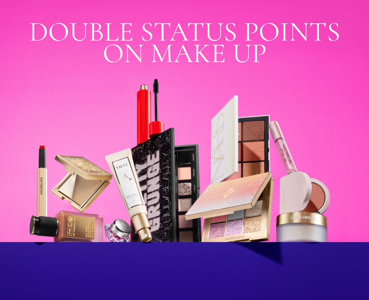 Double Status Points on Make Up at Cult Beauty