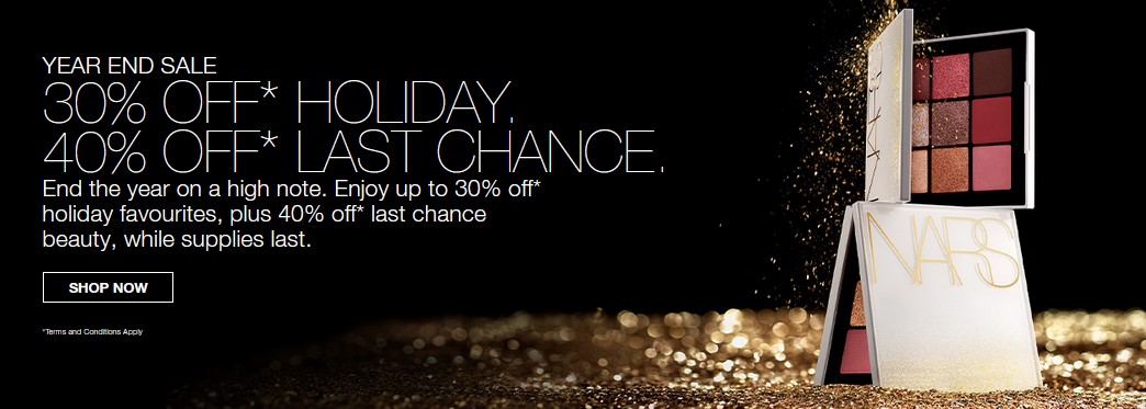 Up to 40% off Winter Sale at NARS
