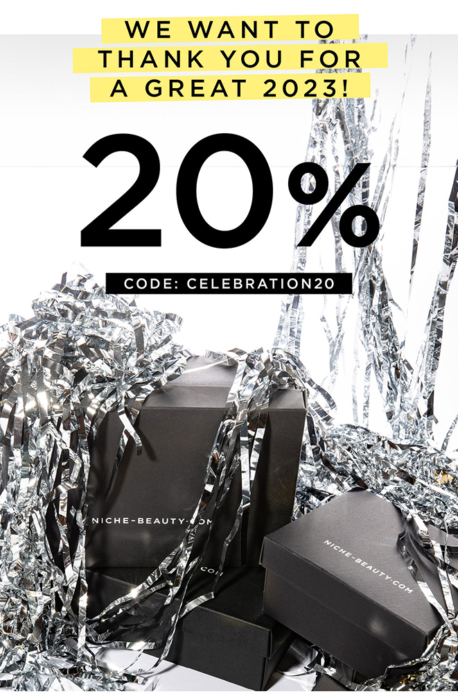 20% off sitewide at Niche Beauty