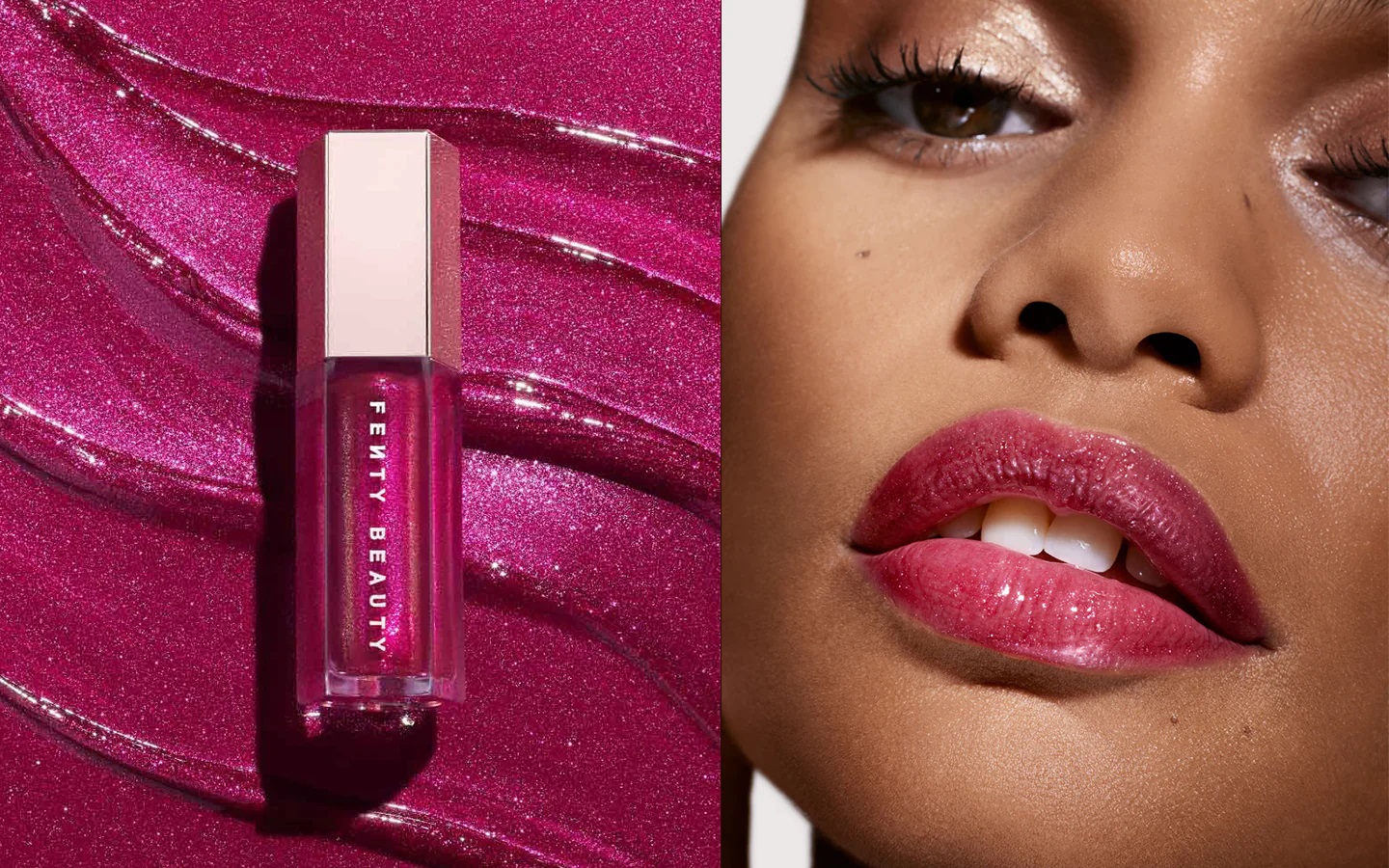 Fenty Beauty Gloss Bomb Universal Lip Luminizer in Fuchsia Flex