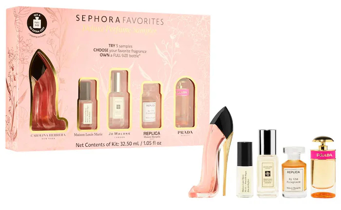 Sephora Mini Deluxe Perfume Sampler Set 2024