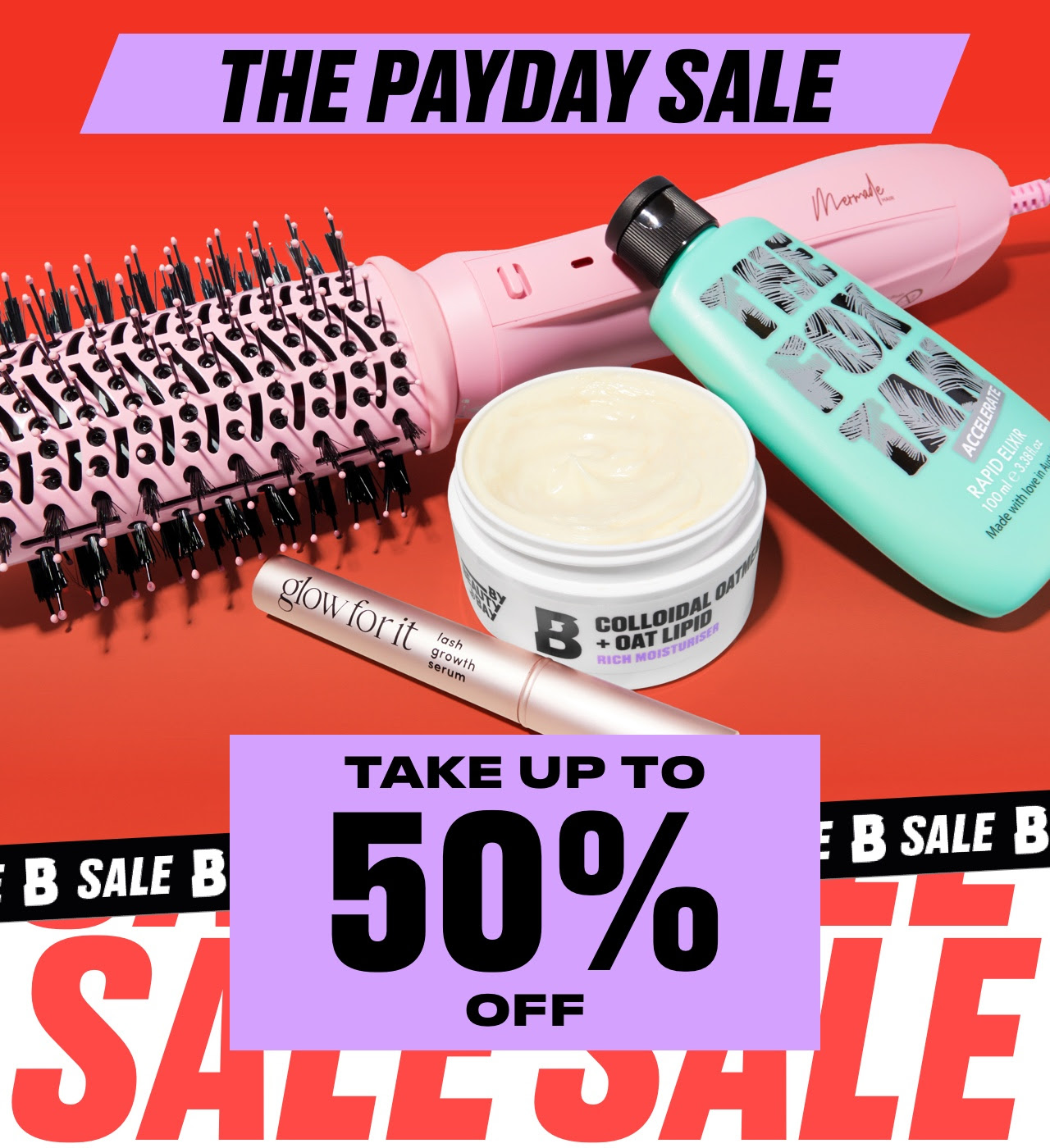 Up to 50% off Sale at BEAUTY BAY