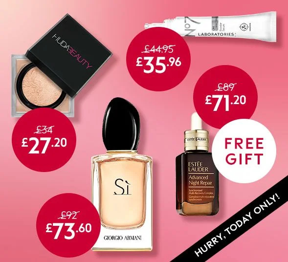 Save 20% on selected Fragrance, Premium beauty and No7 at Boots