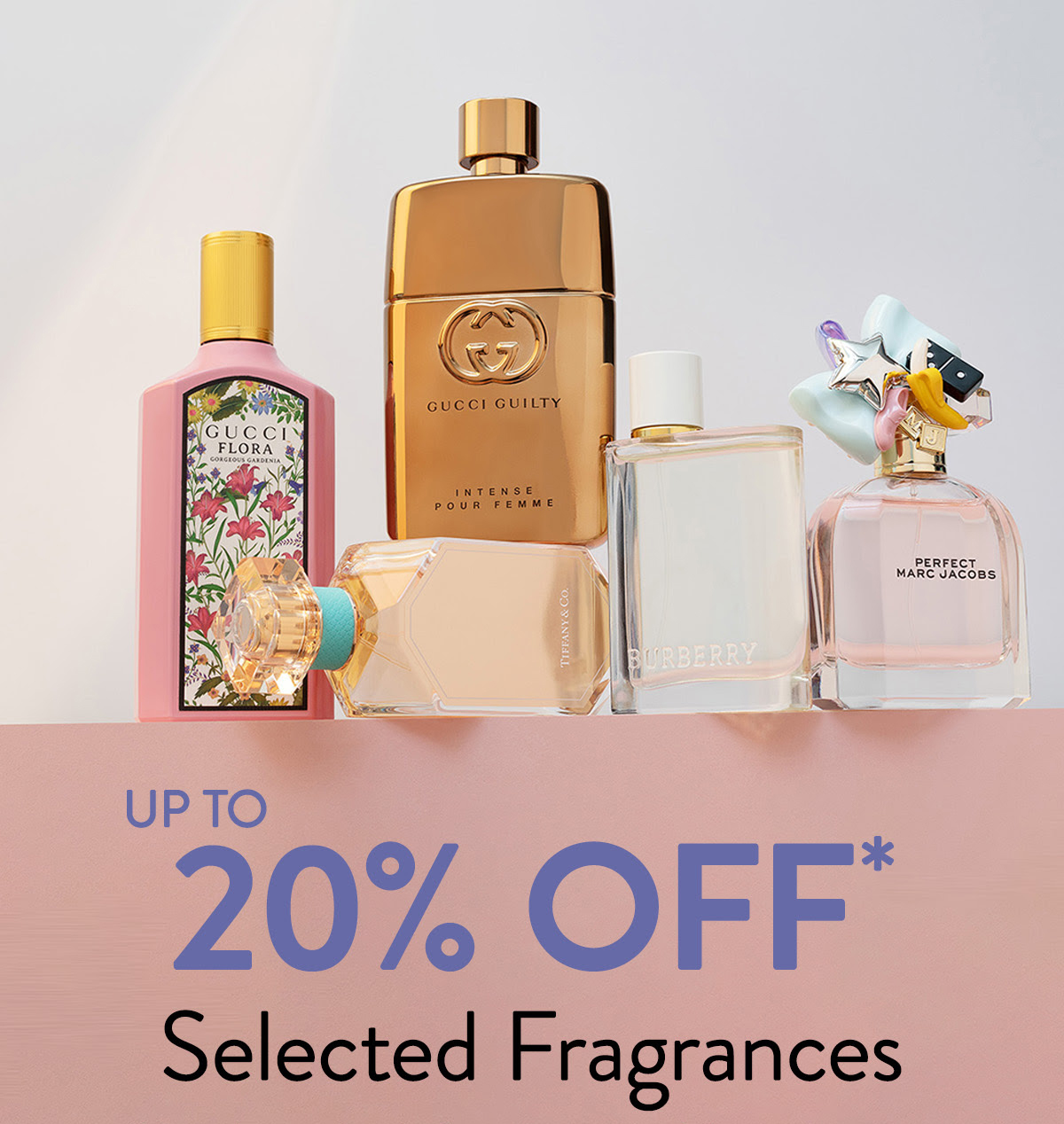 Up to 20% off selected Fragrance at Sephora UK