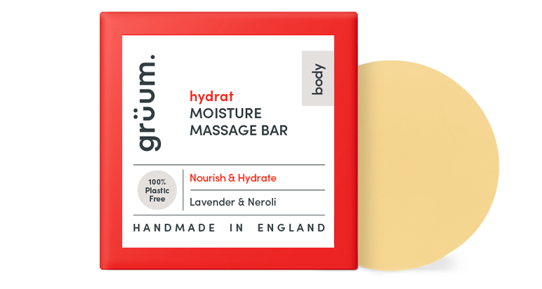 grüum hydrat Moisture Massage Bar with Lavender and Neroli