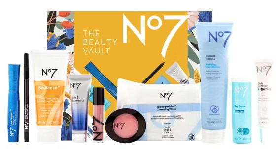 Boots x No7 Limited Edition Beauty Vault 2024