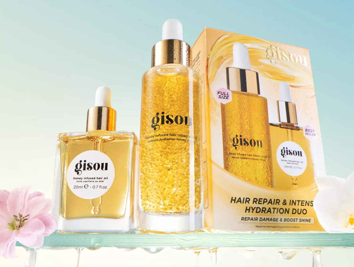 Gisou Hair Repair And Intense Hydration Duo Set