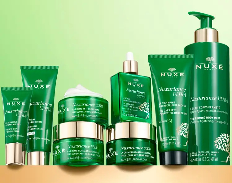 Nuxe Nuxuriance Skincare Collection