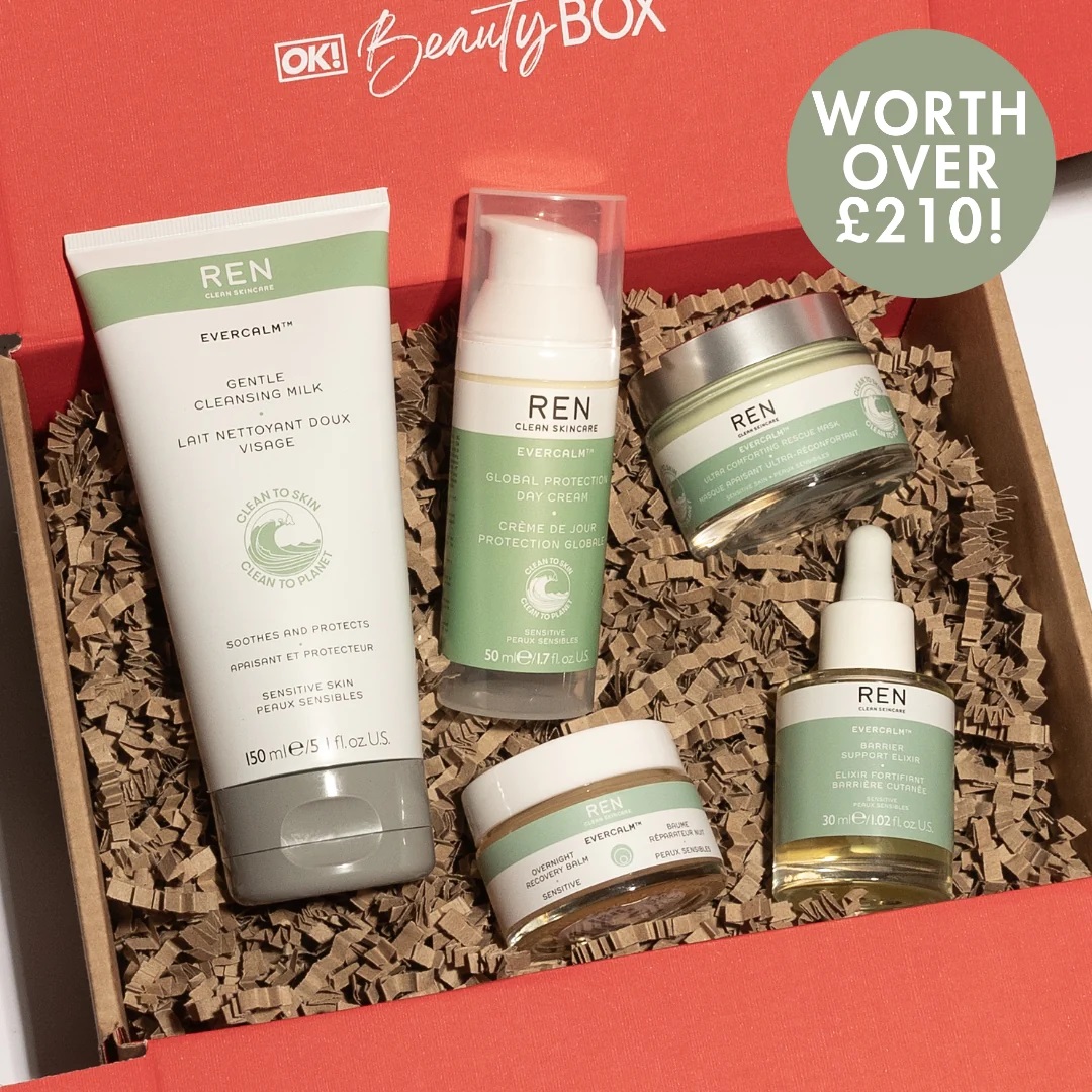OK! Beauty Box x REN Sensitive Skin Beauty Box