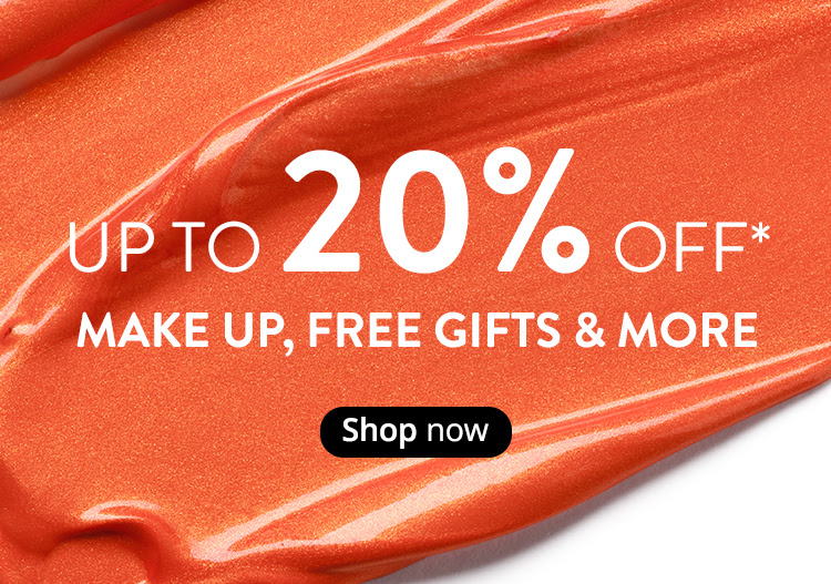 Up to 20% off Makeup at Sephora UK