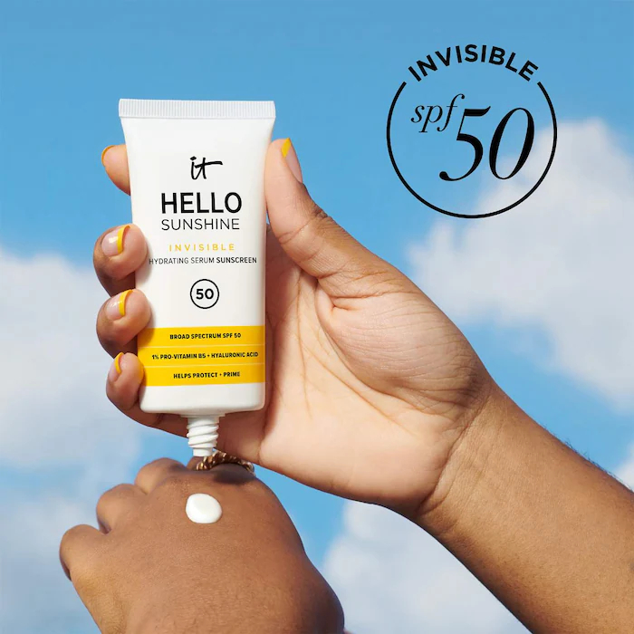IT Cosmetics Hello Sunshine Invisible Sunscreen For Face SPF 50