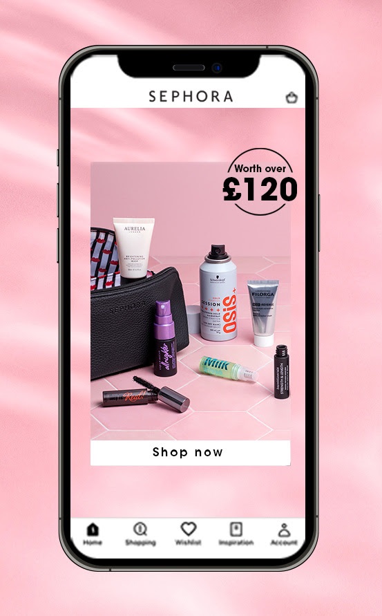 Sephora UK Glow-Getters Beauty Bag 2024