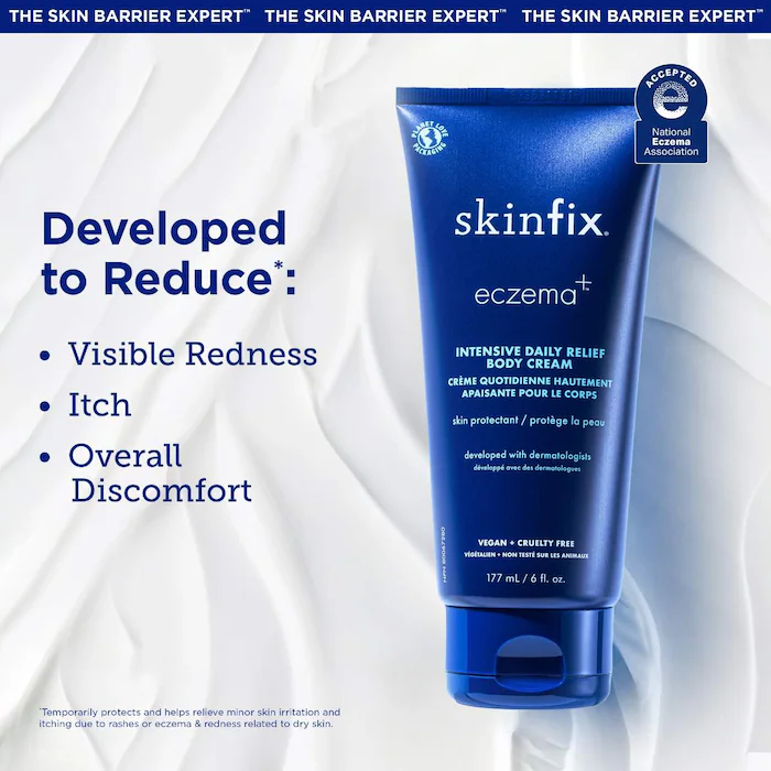 Skinfix eczema+ Intensive Daily Relief Body Cream for Sensitive Skin Skinfix eczema+ Intensive Daily Relief Body Cream for Sensitive Skin