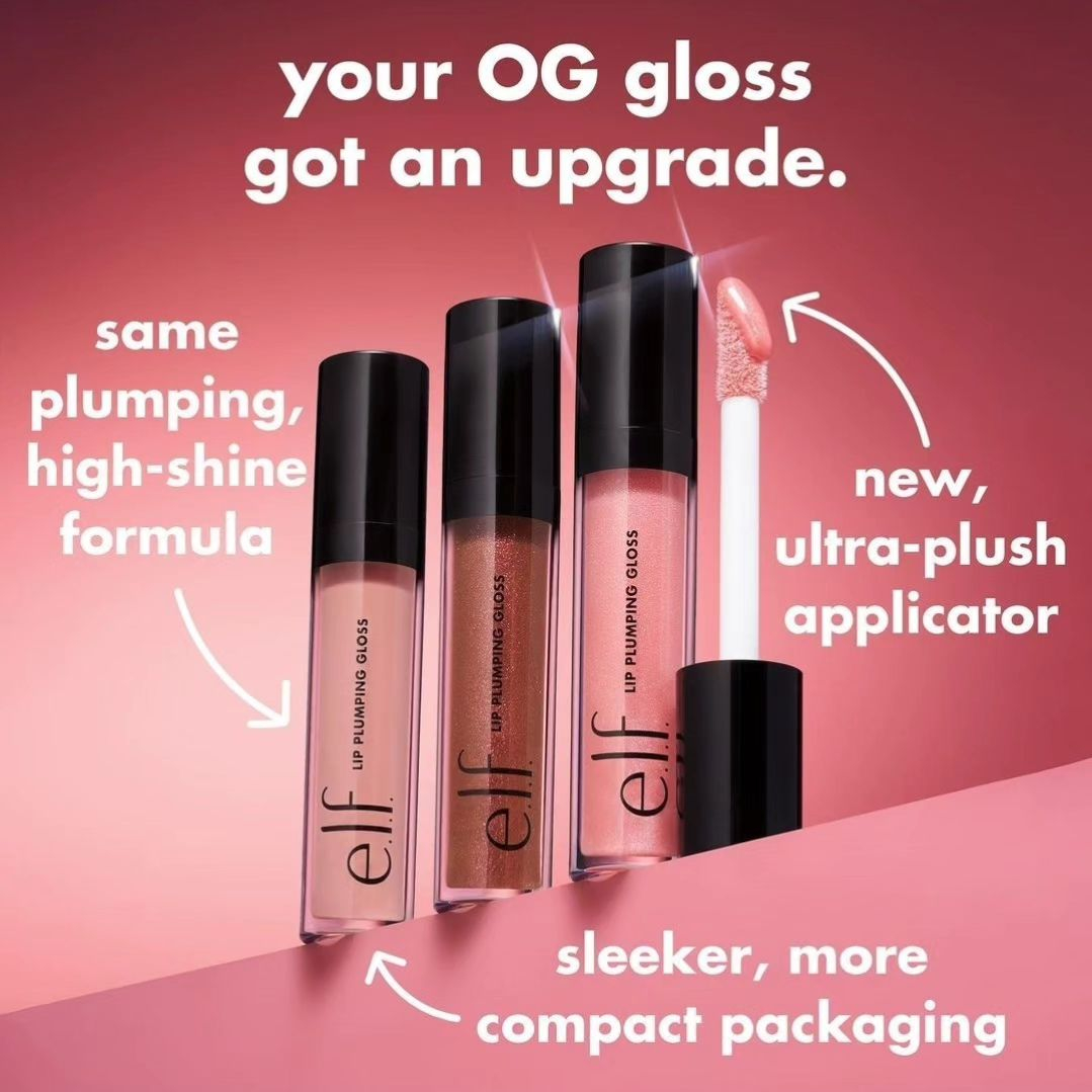 3 new shades of the e.l.f. Cosmetics Lip Plumping Gloss 3 new shades of the e.l.f. Cosmetics Lip Plumping Gloss