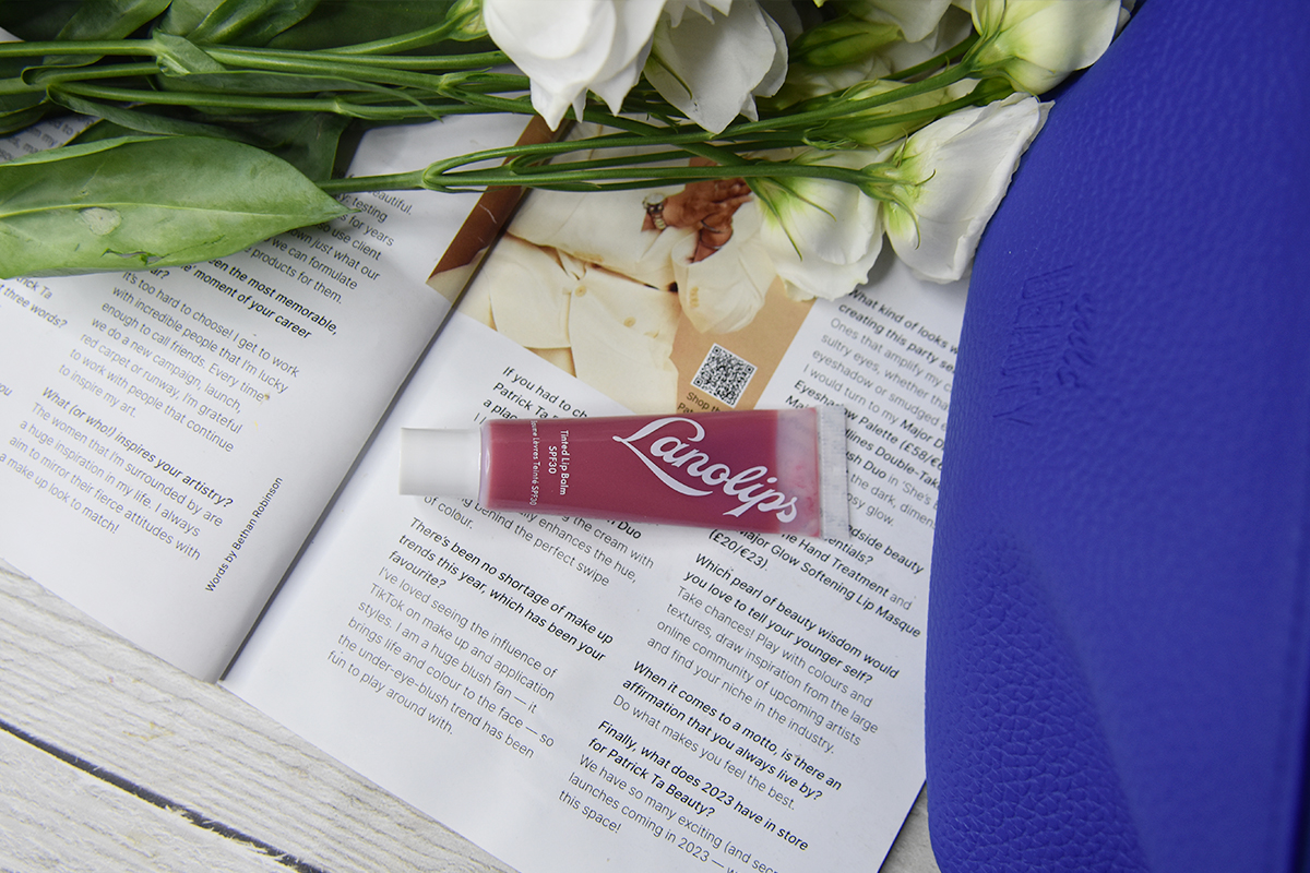 Lanolips Tinted Lanolin Lip Balm SPF30 in Rhubarb Lanolips Tinted Lanolin Lip Balm SPF30 in Rhubarb