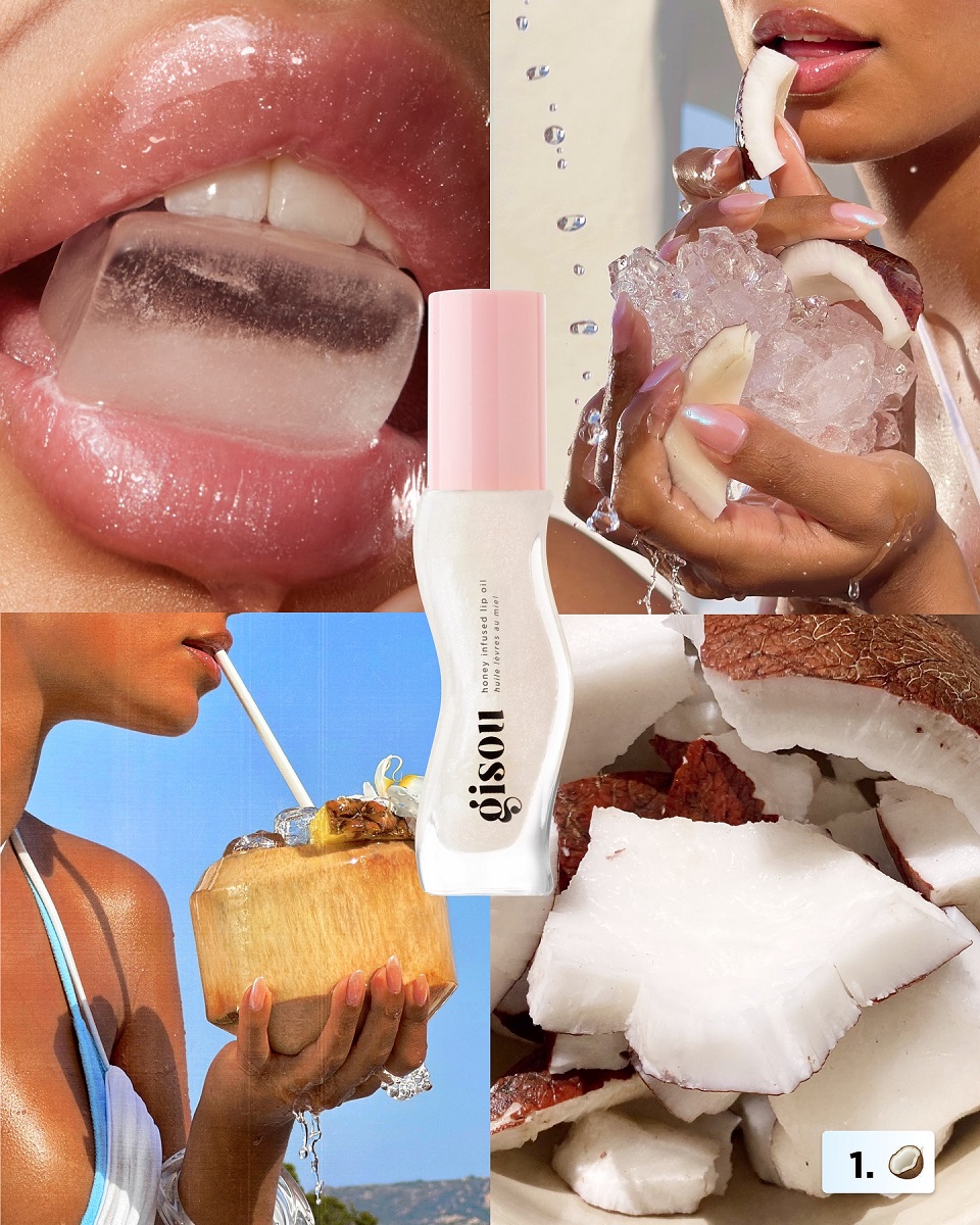 New shade of Gisou Honey Infused Lip Oil New shade of Gisou Honey Infused Lip Oil