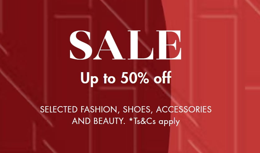  Up to 50% off sale at Harvey Nichols