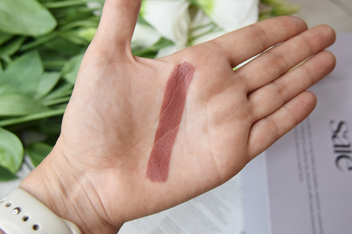 Saie Lip Blur Matte Blurring Lipstick in Modern