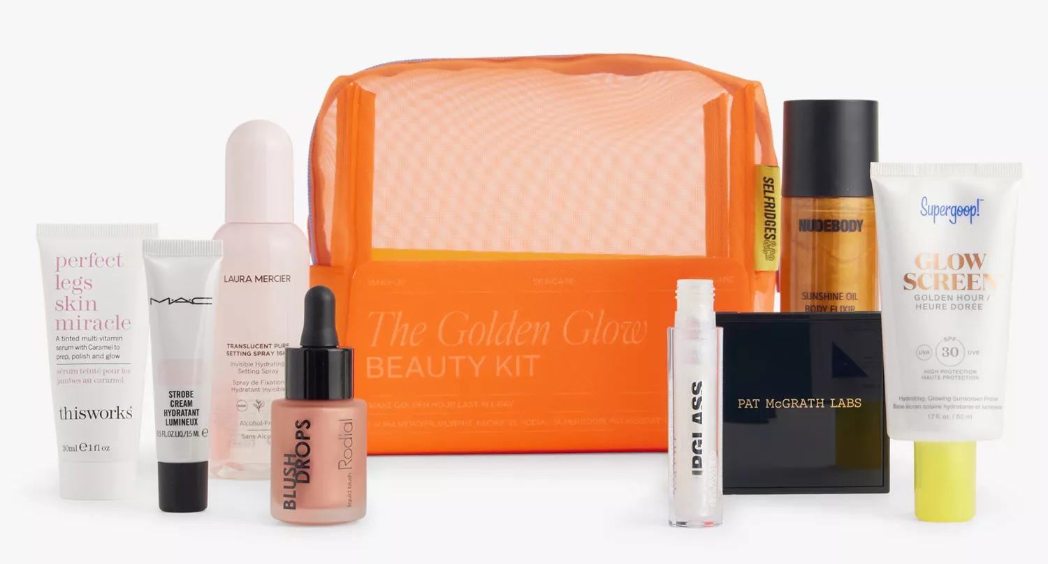 Selfridges The Golden Glow Beauty Kit 2024