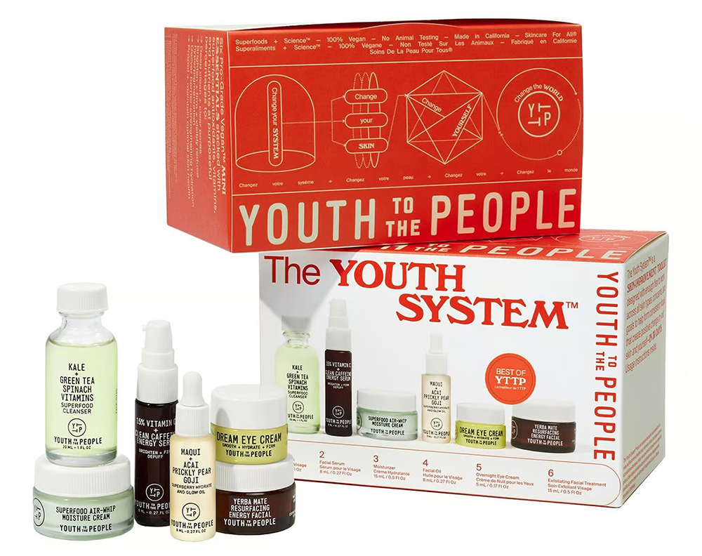Youth To The People The Youth System 6 Piece Minis Kit