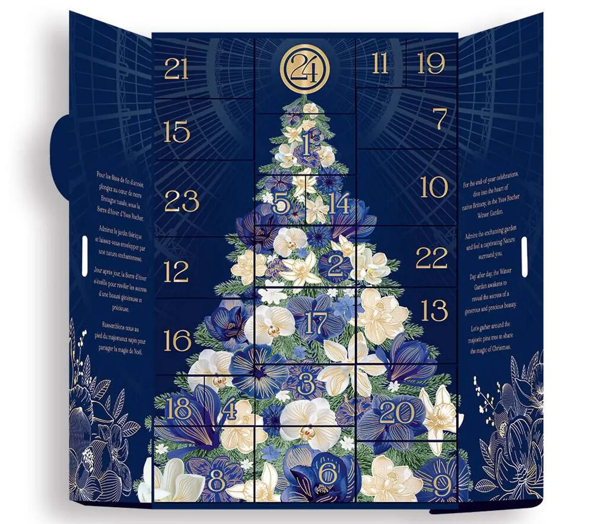 Yves Rocher Advent Calendar 2024 open Yves Rocher Advent Calendar 2024 open