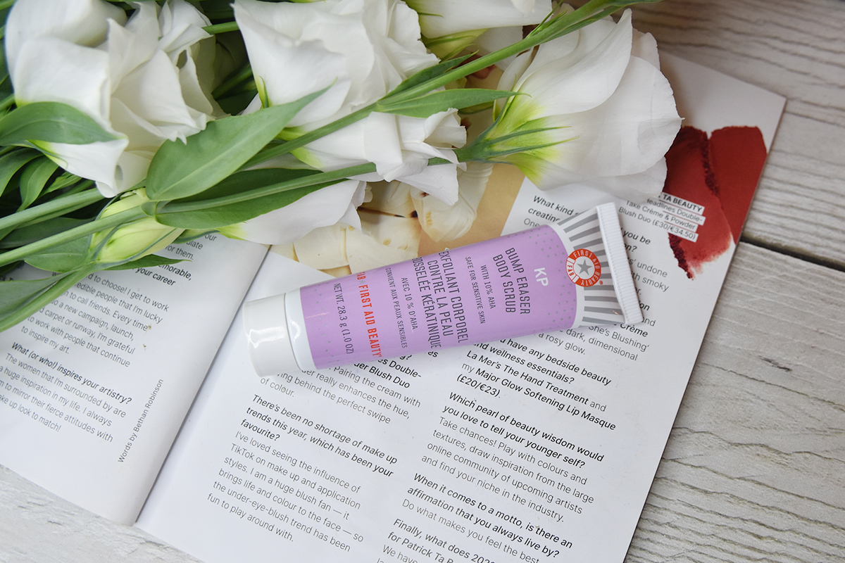 First Aid Beauty KP Bump Eraser Body Scrub with 10% AHA First Aid Beauty KP Bump Eraser Body Scrub with 10% AHA