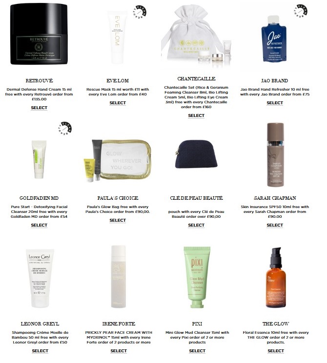 Gift with purchase offers at Niche Beauty Gift with purchase offers at Niche Beauty