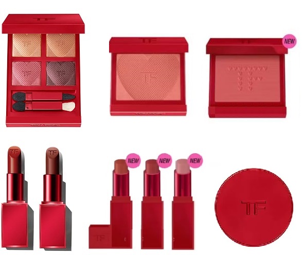 Sneak peak of the Tom Ford Valentine Love Collection