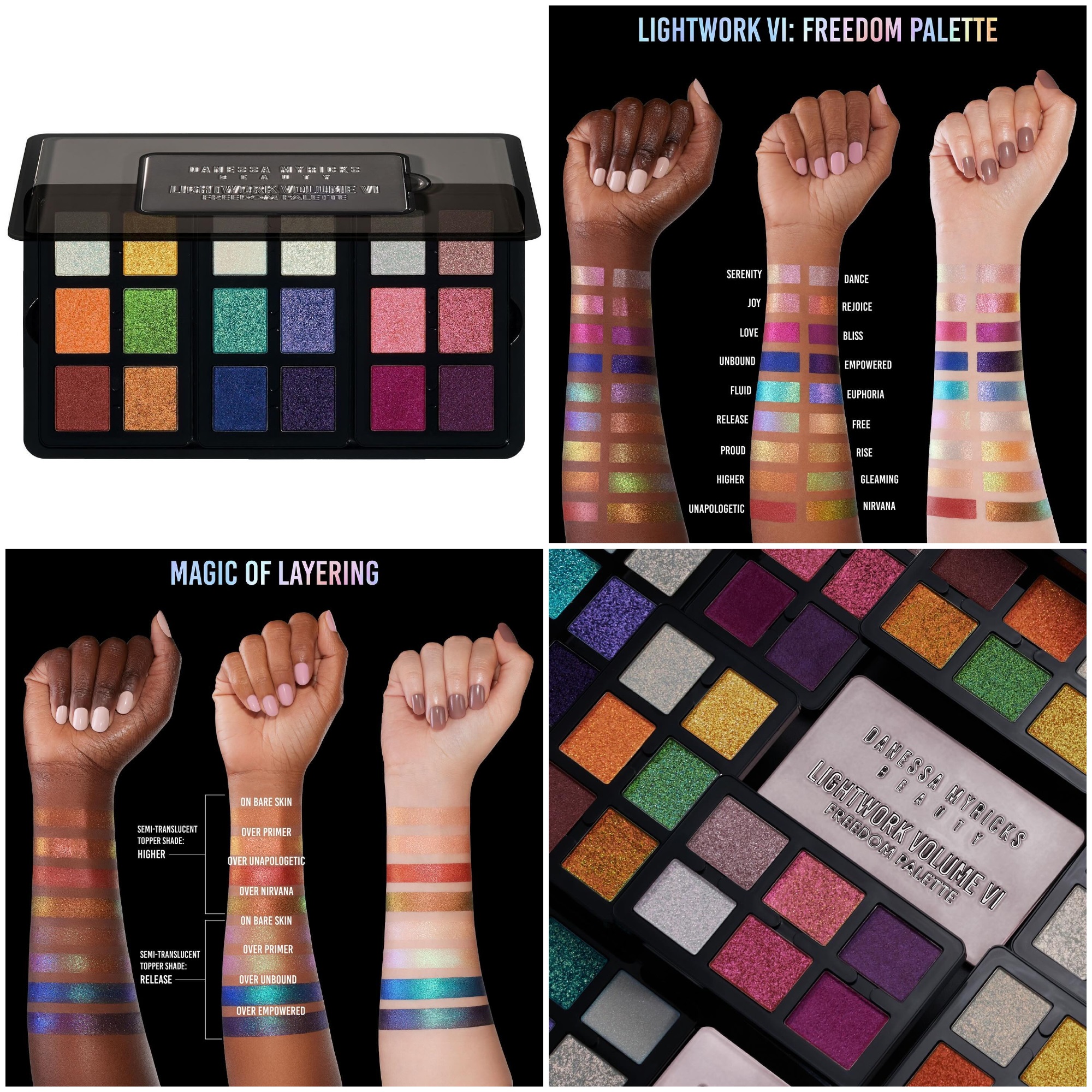 DANESSA MYRICKS Lightwork VI The Freedom Palette DANESSA MYRICKS Lightwork VI The Freedom Palette