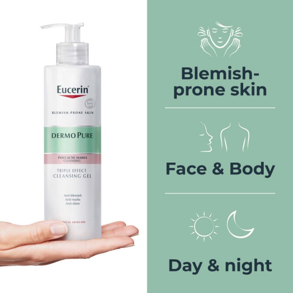 Eucerin DermoPurifyer Triple Effect Cleansing Gel Body Eucerin DermoPurifyer Triple Effect Cleansing Gel Body
