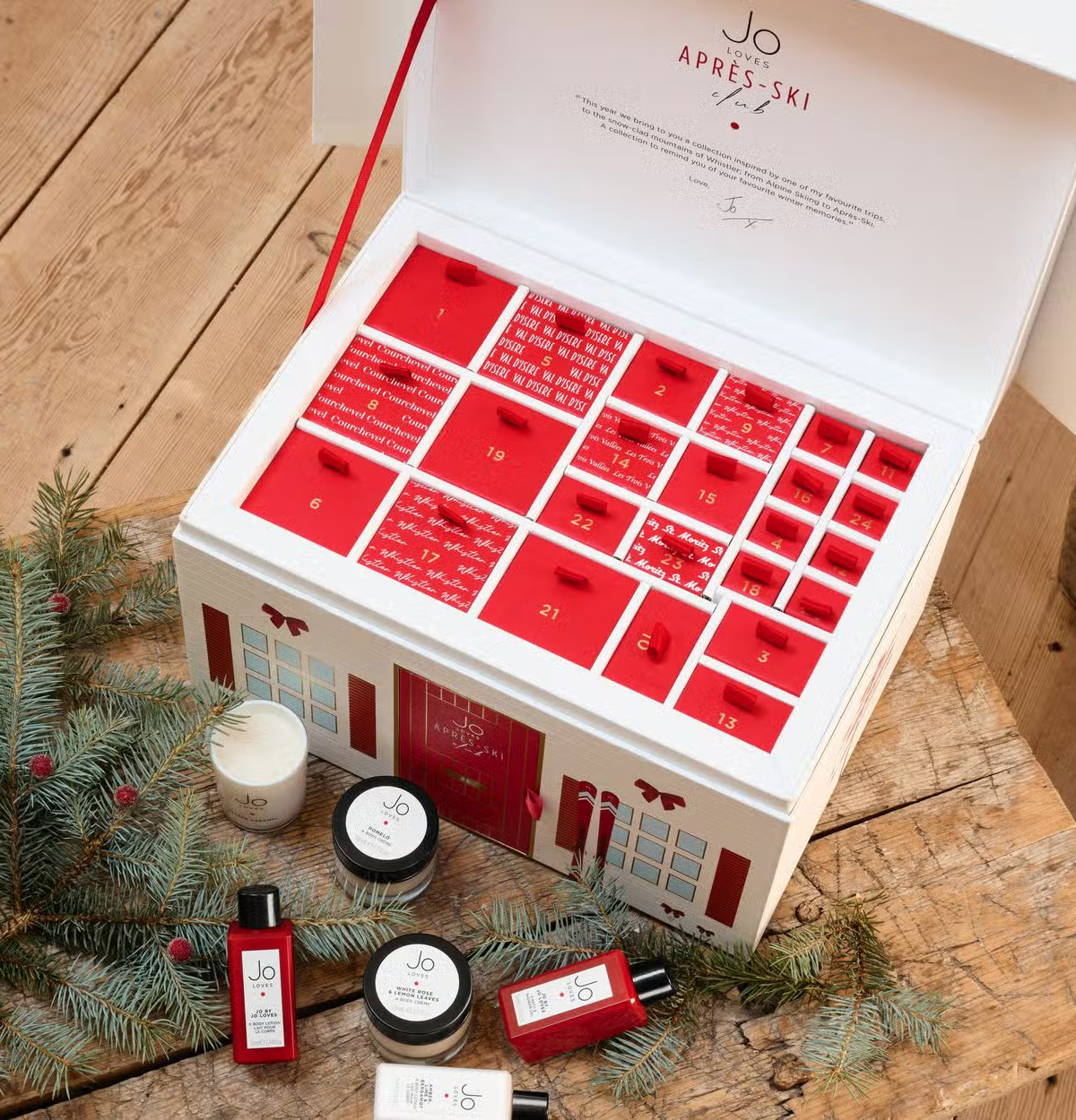 Jo Loves Advent Calendar 2024 open