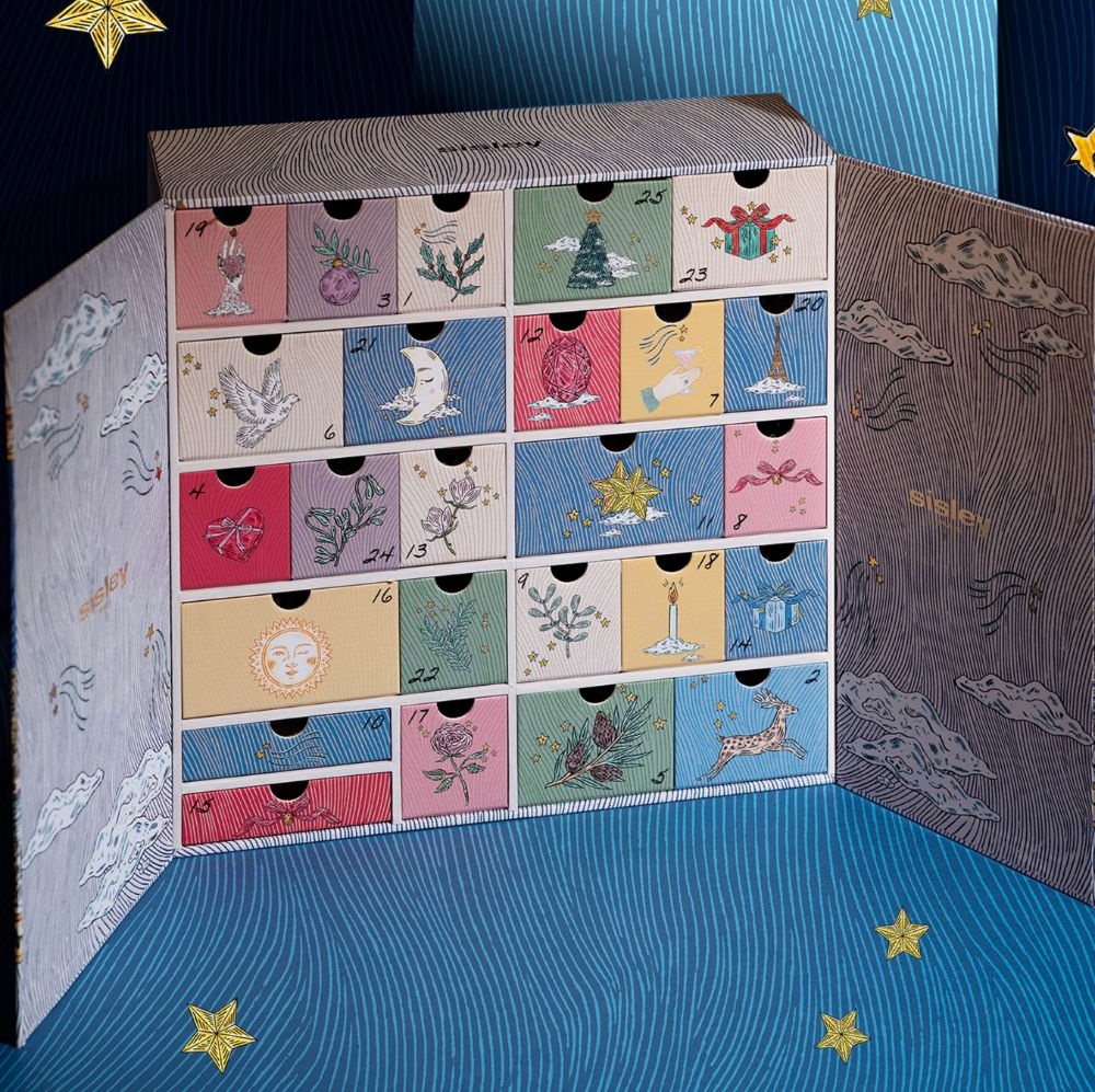 Sisley Paris Advent Calendar 2024 open Sisley Paris Advent Calendar 2024 open